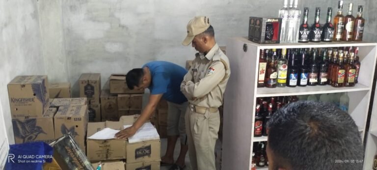 पूरे प्रदेश में 100 से अधिक ठेकों पर प्रशासन और आबकारी विभाग की रेड